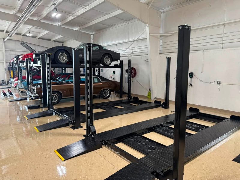WL8K-B 8,000 lb 4-Post Basic Storage Lift