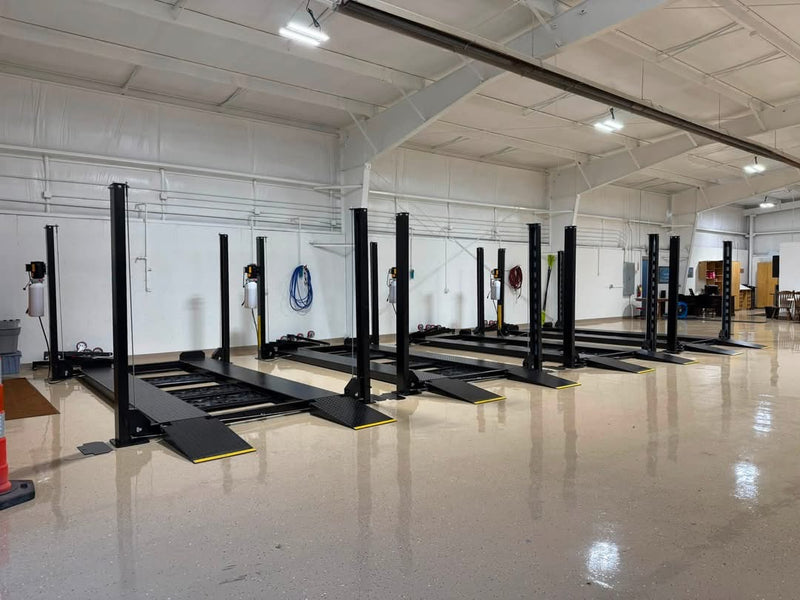 WL8K-B 8,000 lb 4-Post Basic Storage Lift