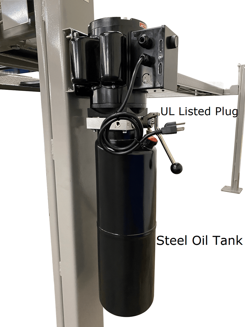 Triumph NSS-8 8,000 lb 4-Post Service/Storage Lift (Standard Length)