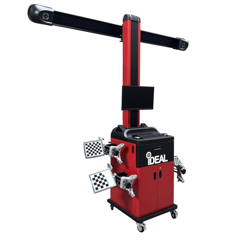 iDEAL Alignment Combo Wheel Aligner System & 4-Post Alignment Lift With 2 Free Jacks