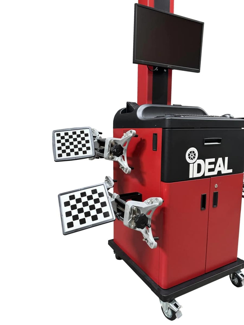 iDEAL Alignment Combo Wheel Aligner System & 4-Post Alignment Lift With 2 Free Jacks