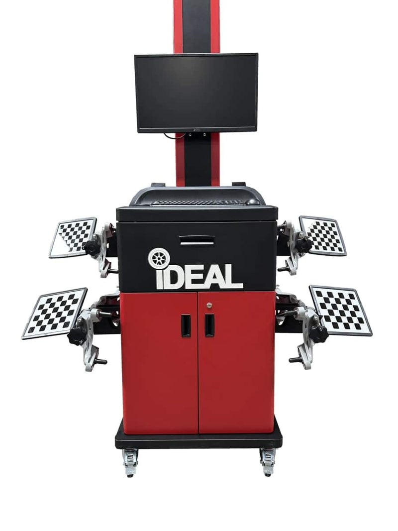 iDEAL Alignment Combo Wheel Aligner System & 4-Post Alignment Lift With 2 Free Jacks