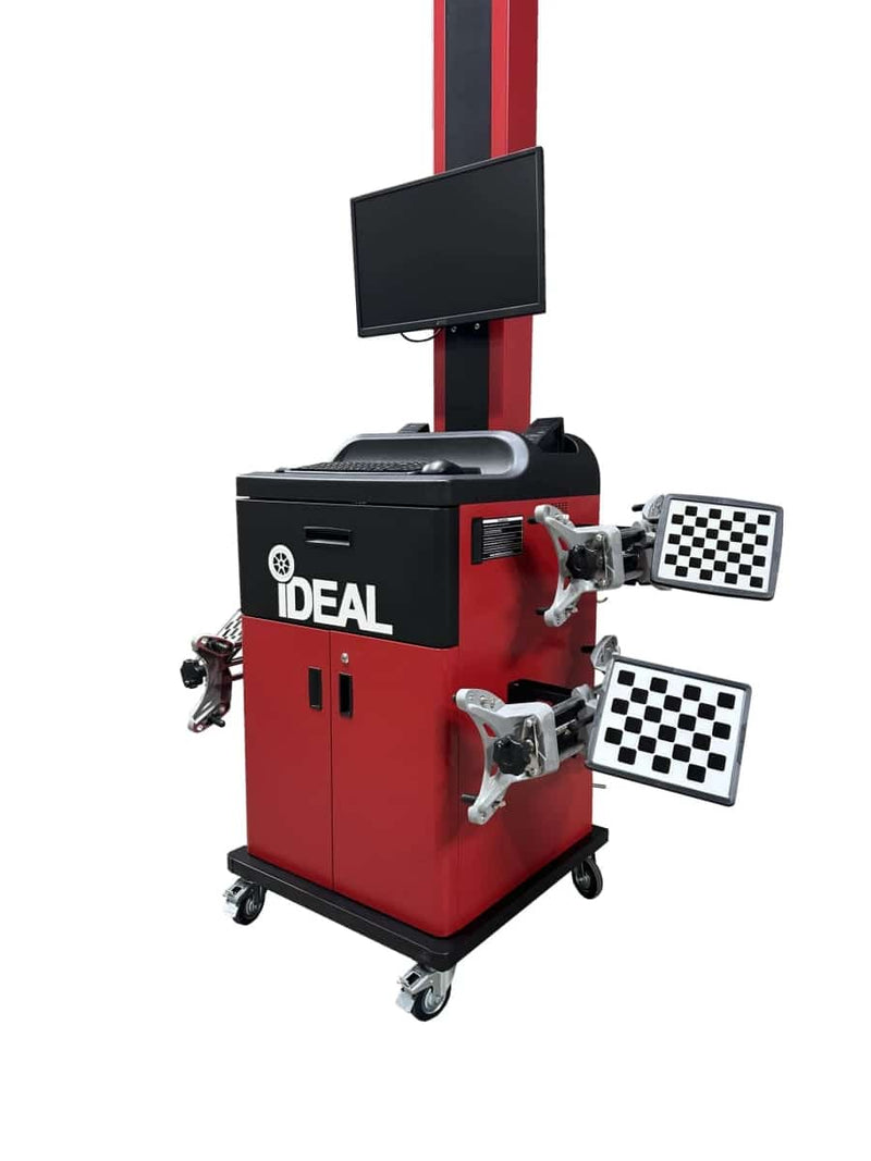 iDEAL Alignment Combo Wheel Aligner System & 4-Post Alignment Lift With 2 Free Jacks