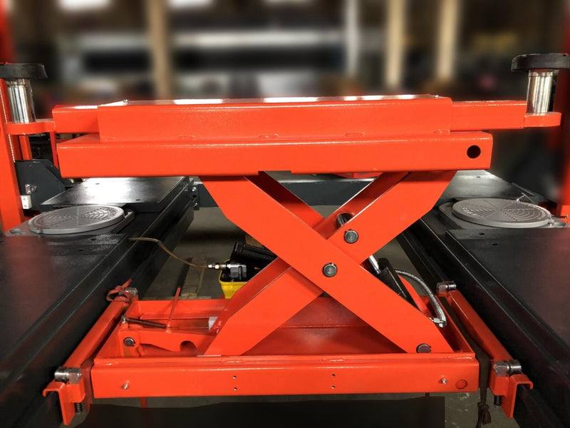 KATOOL KT-4H150 15,000lb 4-Post Alignment Lift (One 6k Rolling Jack Included)