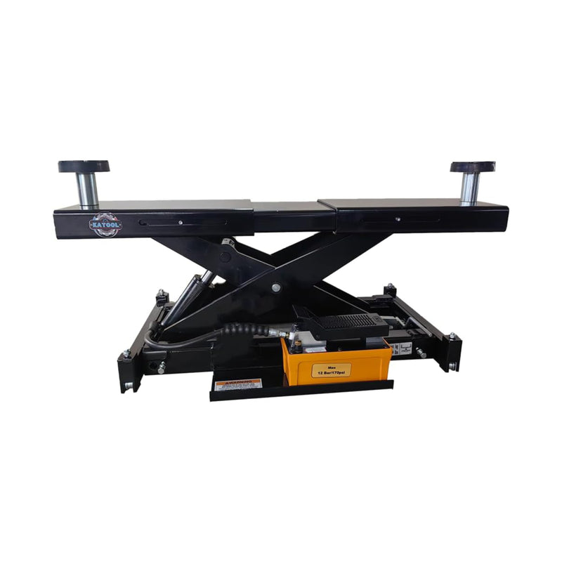 KATOOL KT-4M110PA 11000lb 110V 4 Post Alignment Lift With 7000lb Rolling Jack
