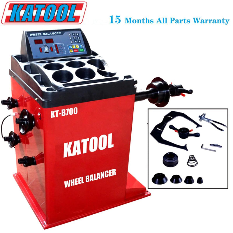 KATOOL Tire Changer KT-T900 & Wheel Balancer KT-B700 Combo