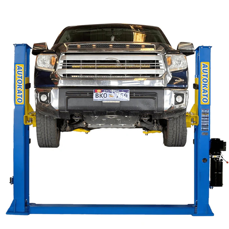 KATOOL KT-H115Z 11,000lb Floorplate 2-Post Lift 220V Dual Lock Release 220V