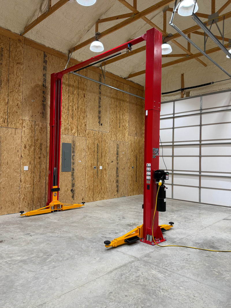 KATOOL KT-M120 12,000 lb 2-Post Clearfloor Lift 220V