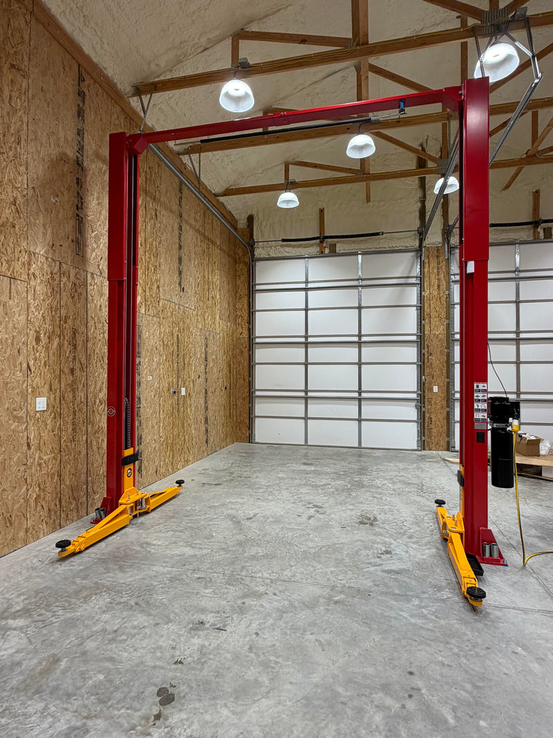 KATOOL KT-M120 12,000 lb 2-Post Clearfloor Lift 220V