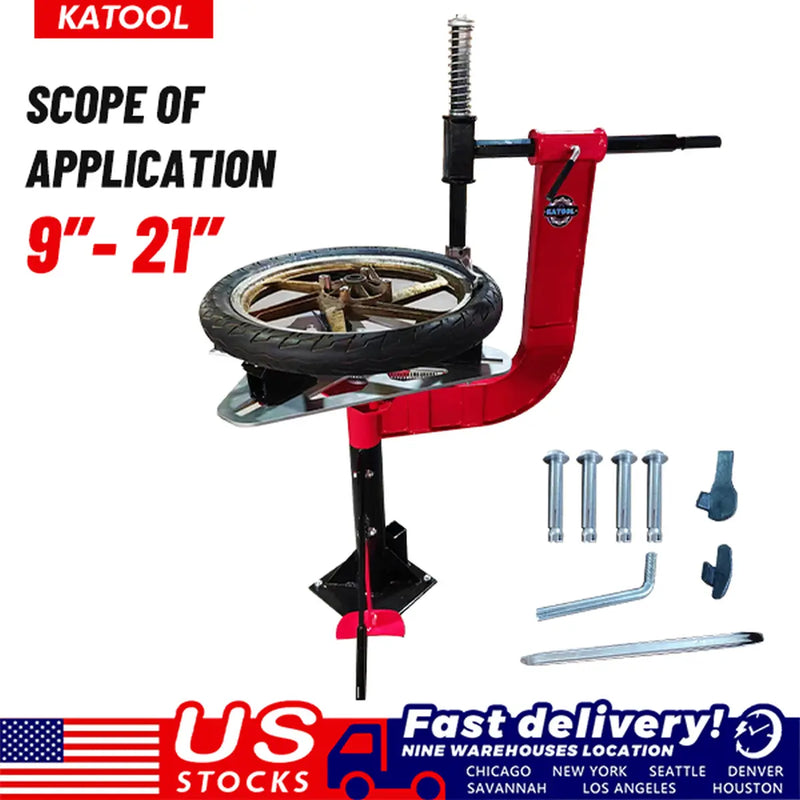 KATOOL KT-MOTO1001 Motorcycle Tire Changer