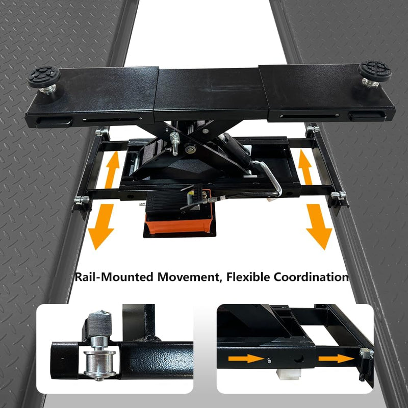 KATOOL 5,000lb Rolling Jack KT-RJ50