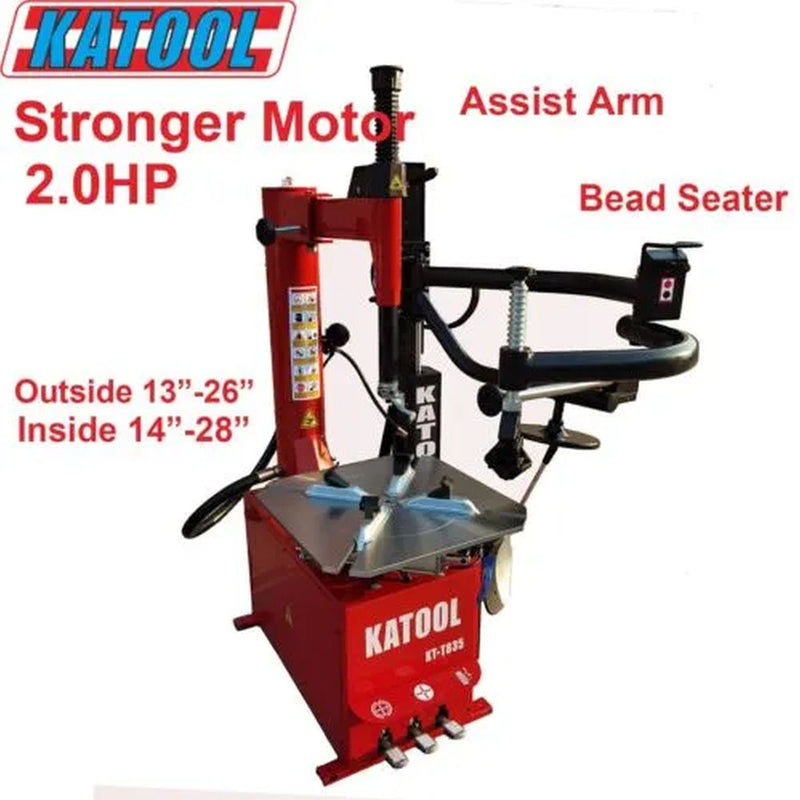 KATOOL Tire Changer KT-T835 & Wheel Balancer KT-B750 Combo
