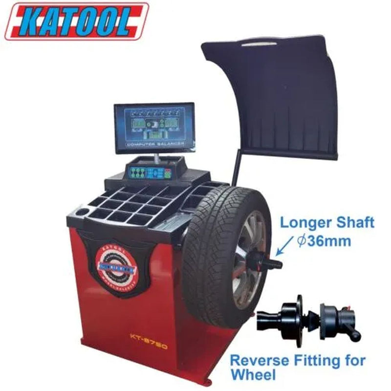 KATOOL Tire Changer KT-T835 & Wheel Balancer KT-B750 Combo