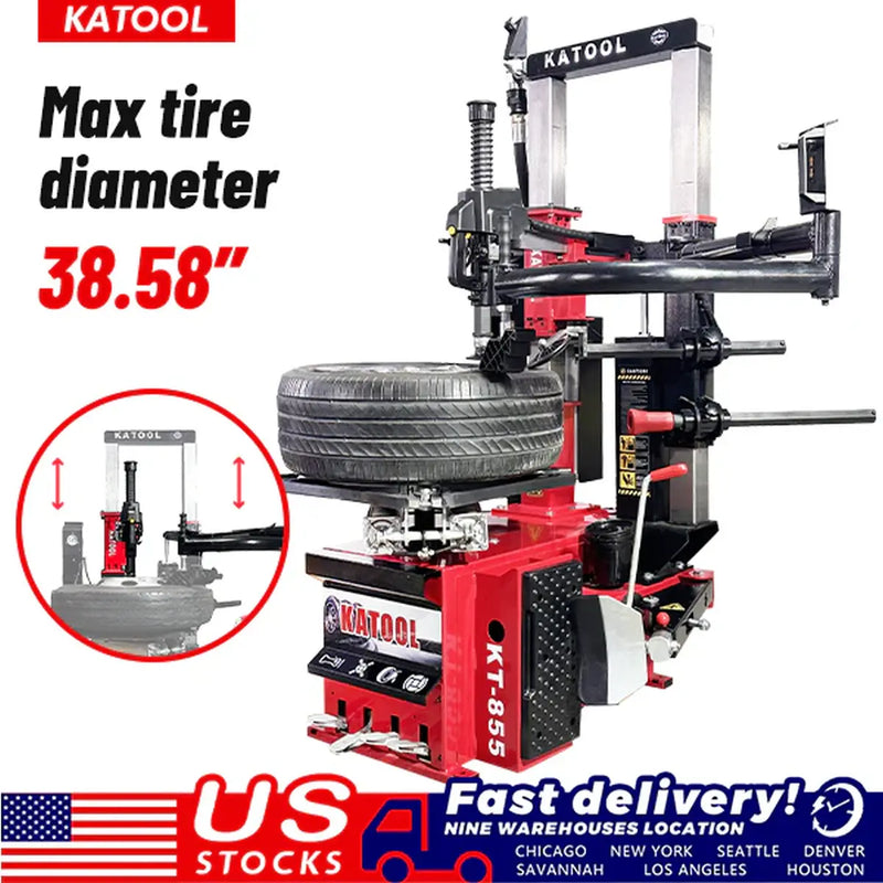 KATOOL KT-T855 Vertical Tire Press Wheel Changer Machine