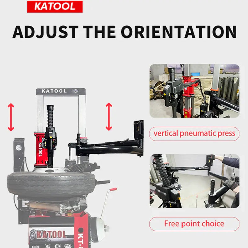 KATOOL KT-T855 Vertical Tire Press Wheel Changer Machine