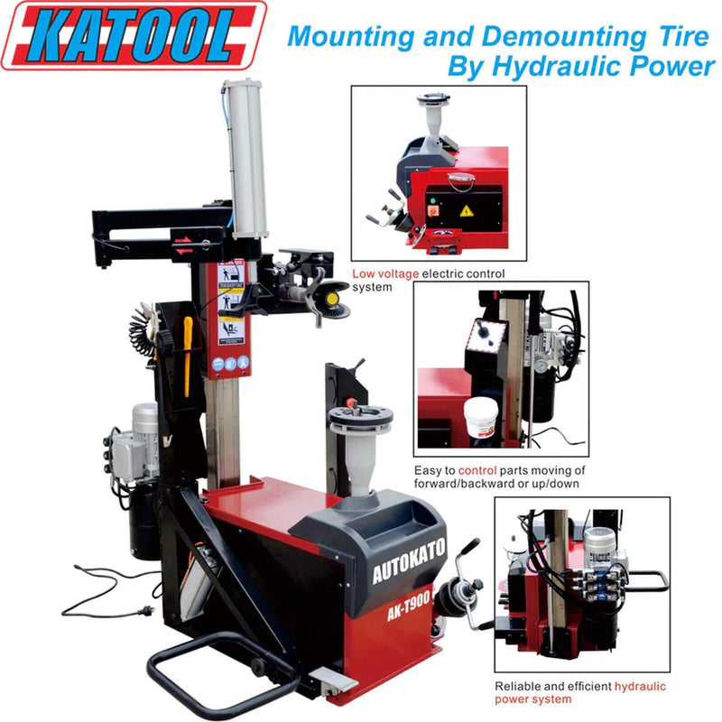 KATOOL Tire Changer KT-T900 & Wheel Balancer KT-B700 Combo