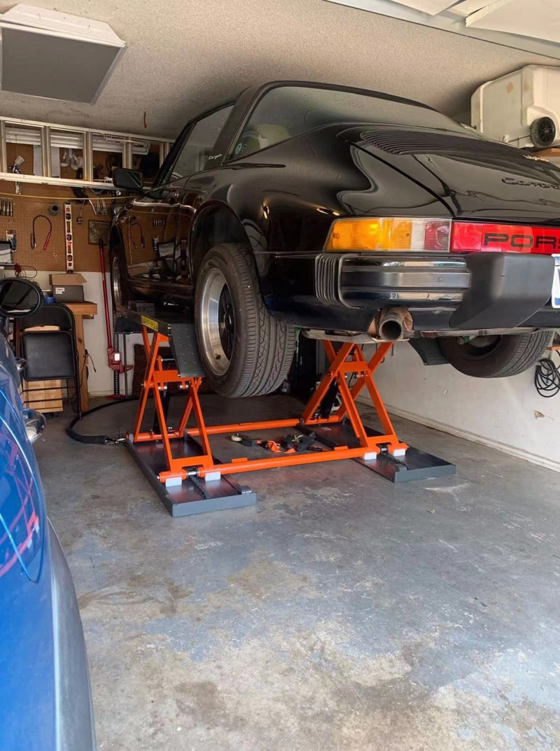KATOOL KT-X80E Electric Release 8,000lb Mid Rise Scissor Lift