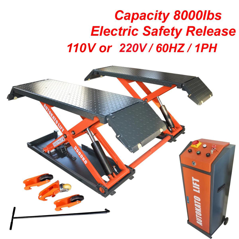 KATOOL KT-X85 8,000 LB Electric Mid Rise Scissor Lift