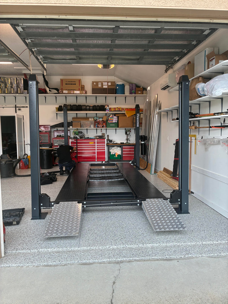 Daytona LFPP9 9,000lb 4-Post Parking Lift