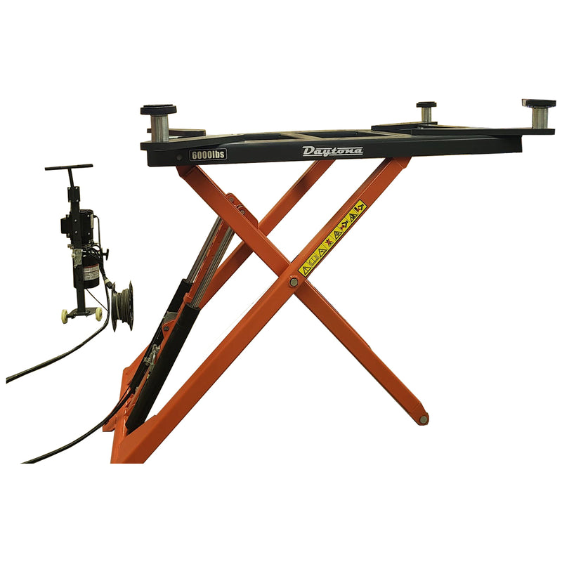 Daytona LMS6 6,000lb Mid Rise Scissor Lift