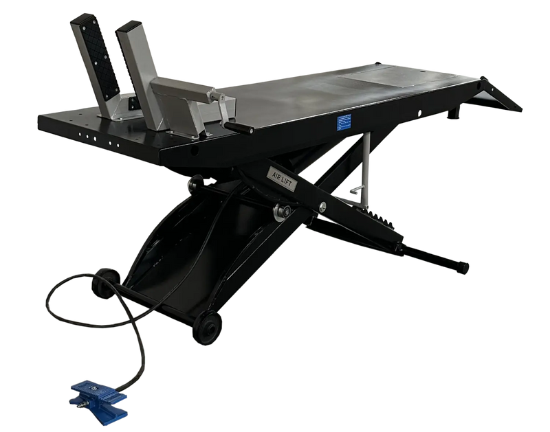 Tuxedo M-1000C-BLK 1,000 lb Capacity Pneumatic Motorcycle Lift (Black)
