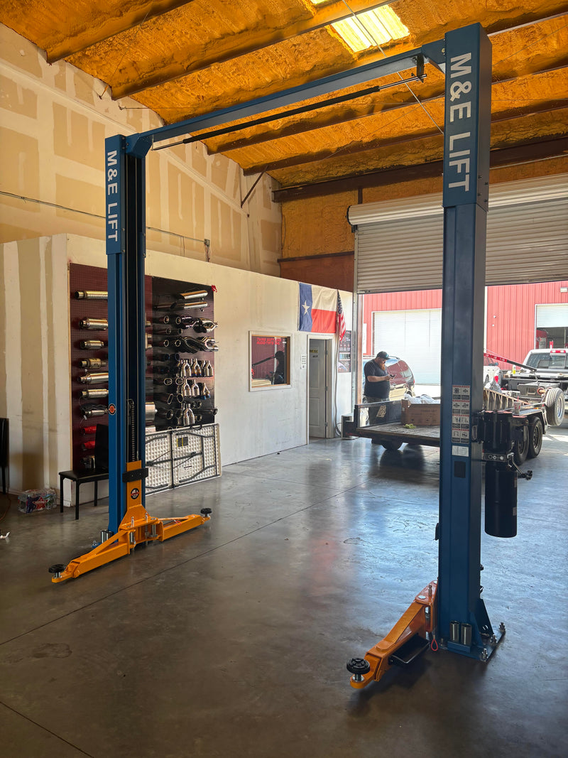 KATOOL ME-LM110S 11,000lb 2-Post Clearfloor Lift 220V