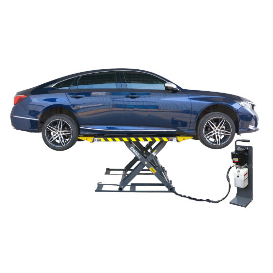 AMGO MRL07 7000lb Capacity Portable Mid-rise Scissor Lift