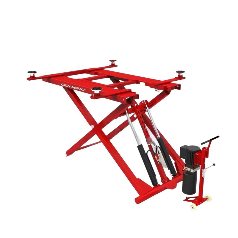 Olympic MRSL-6 6,000 Portable Mid-Rise Scissor Lift / Dual Cylinders