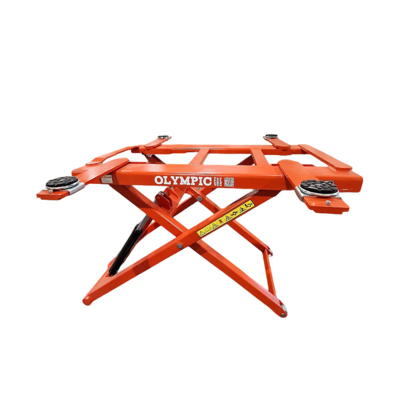 Olympic MRSL-6 6,000 Portable Mid-Rise Scissor Lift / Dual Cylinders