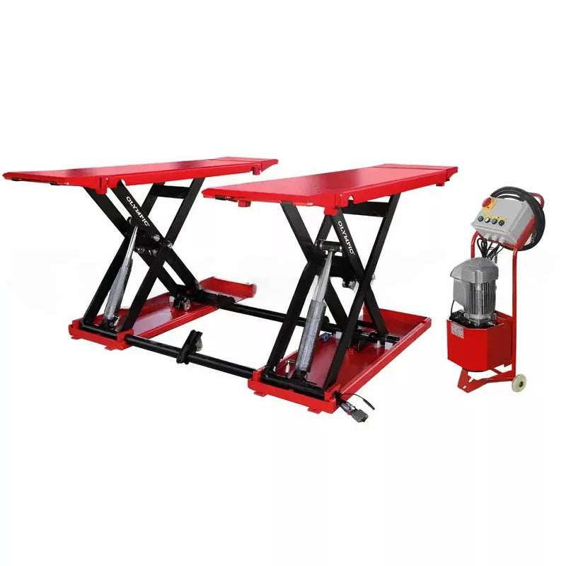 Olympic MRSL-75 7,500 Portable Mid-Rise Scissor Lift / Dual Cylinders