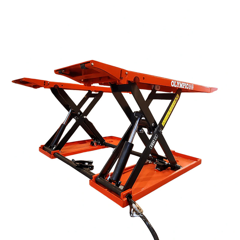 Olympic MRSL-75 7,500 Portable Mid-Rise Scissor Lift / Dual Cylinders