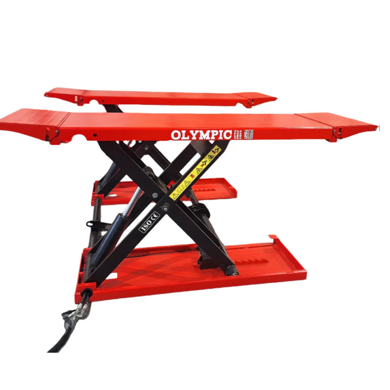 Olympic MRSL-75 7,500 Portable Mid-Rise Scissor Lift / Dual Cylinders