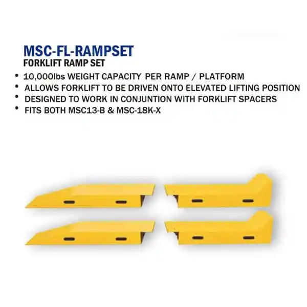 Tuxedo Forklift Ramp Set MSC-FL-RAMPSET