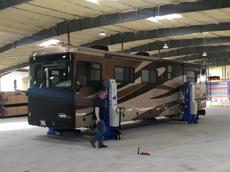 Tuxedo MSC-18K-X-236 (2) ALI Certified 18,000 lb Capacity Heavy Duty Mobile Column Lifts