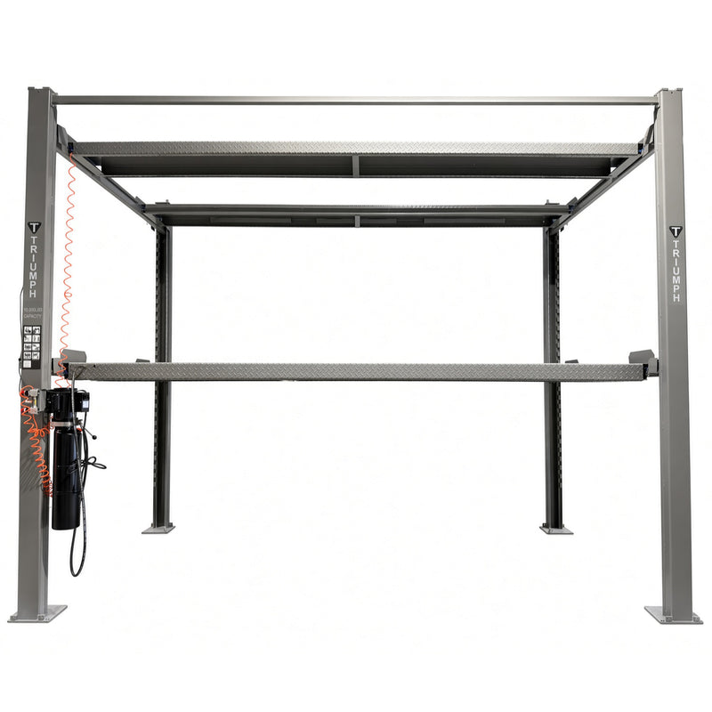 Triumph NSS-5X2 10,000 lb Triple Stacker Service Storage 4-Post Automotive Lift