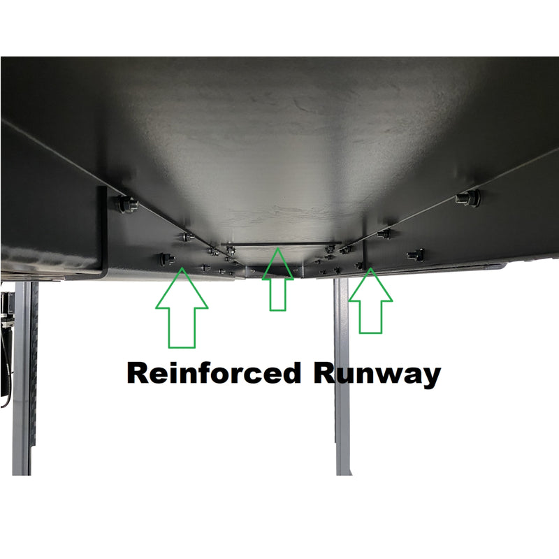 Triumph NSS8-X1 8,000lb 4-Post Parking Lift (Standard Length - Liftgate Available)