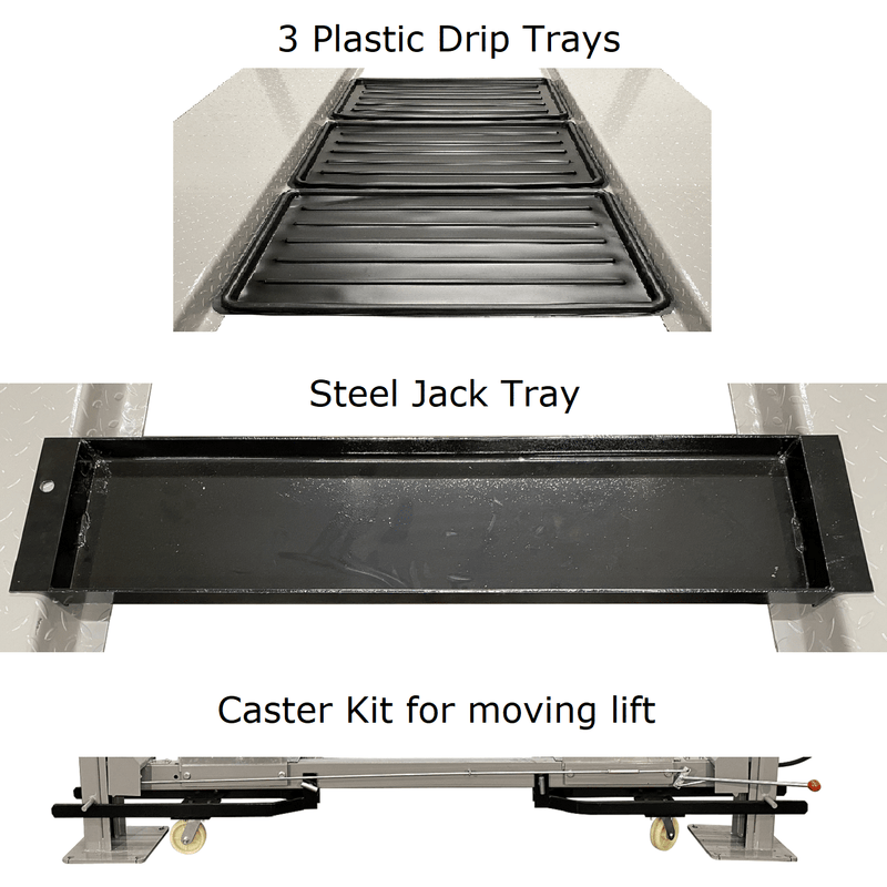 Triumph NSS-8 8,000 lb 4-Post Service/Storage Lift (Standard Length)