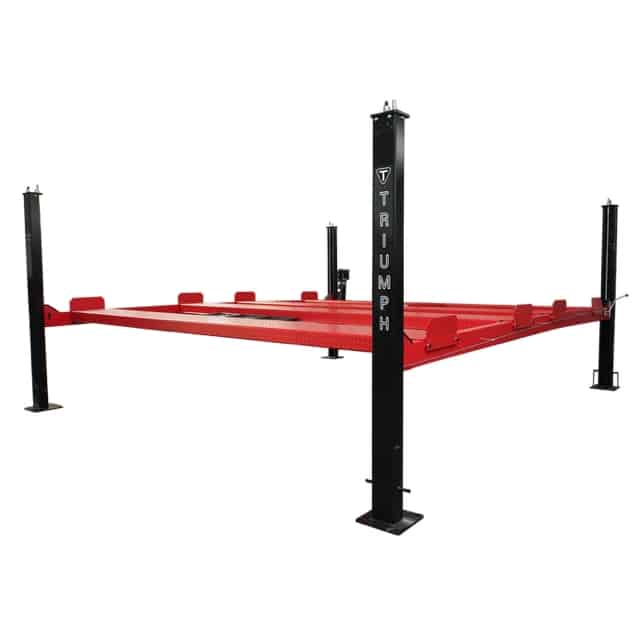 Triumph NSS9000 9,000 lb Double Service Storage Four Post Automotive Lift