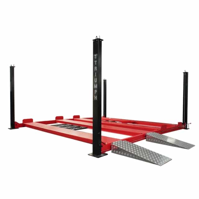 Triumph NSS9000 9,000 lb Double Service Storage Four Post Automotive Lift