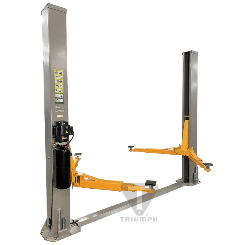 Triumph NT-11 11,000 lb 2-Post Asymmetric Floorplate Lift