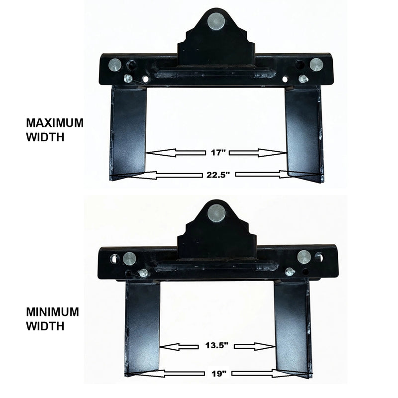 Triumph NT-WA66C Adjustable Wheel Support Adapters for 2-Post Lifts
