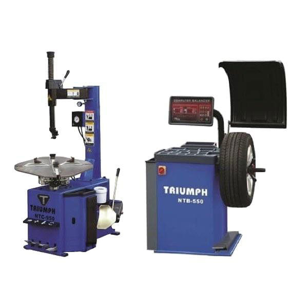 Triumph NTC-950 / NTB-550 Tire Changer Wheel Balancer Combo