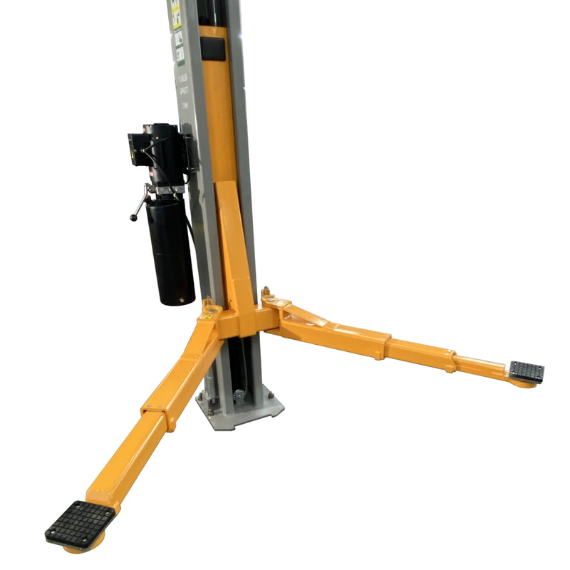Triumph NTO-11A 11,000 lb 2-Post Asymmetric Clearfloor Lift