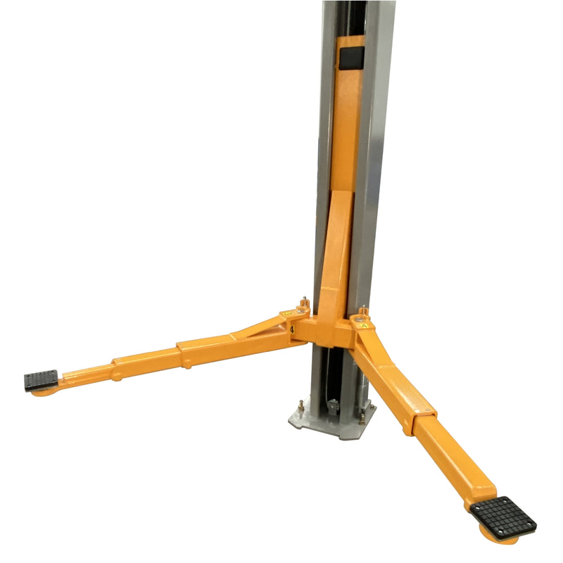 Triumph NTO-11A 11,000 lb 2-Post Asymmetric Clearfloor Lift