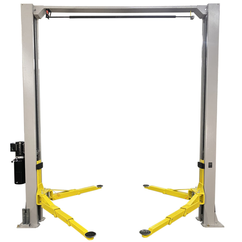 Triumph NTO-9AE 9,000 lb 2-Post Asymmetric Clearfloor Lift