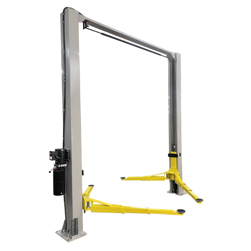 Triumph NTO-9AE 9,000 lb 2-Post Asymmetric Clearfloor Lift