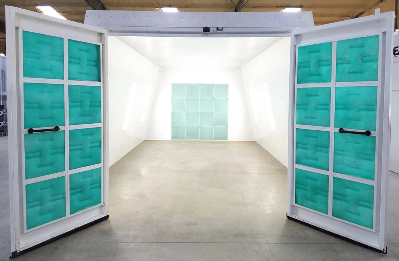 iDEAL CROSS FLOW DRAFT PAINT SPRAY BOOTH PSB-AFCF23B-230V-AK