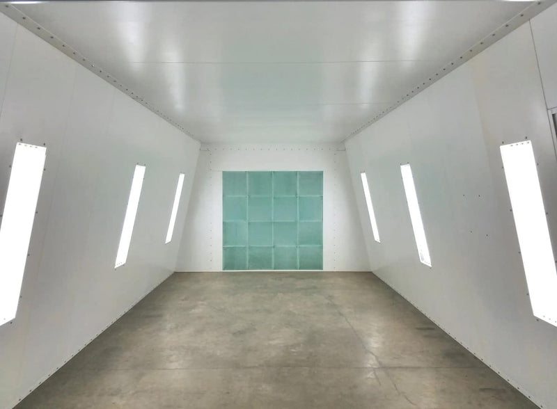 iDEAL CROSS FLOW DRAFT PAINT SPRAY BOOTH PSB-AFCF23B-230V-AK