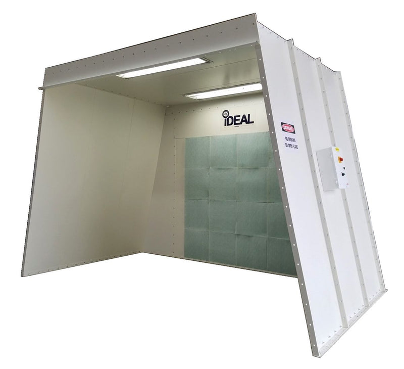 iDeal OPEN FACE PAINT SPRAY BOOTH PSB-AFOFB1388-AK