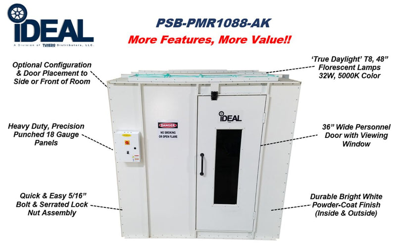 iDeal PAINT MIXING ROOM PSB-PMR1088-1PH-230V-AK